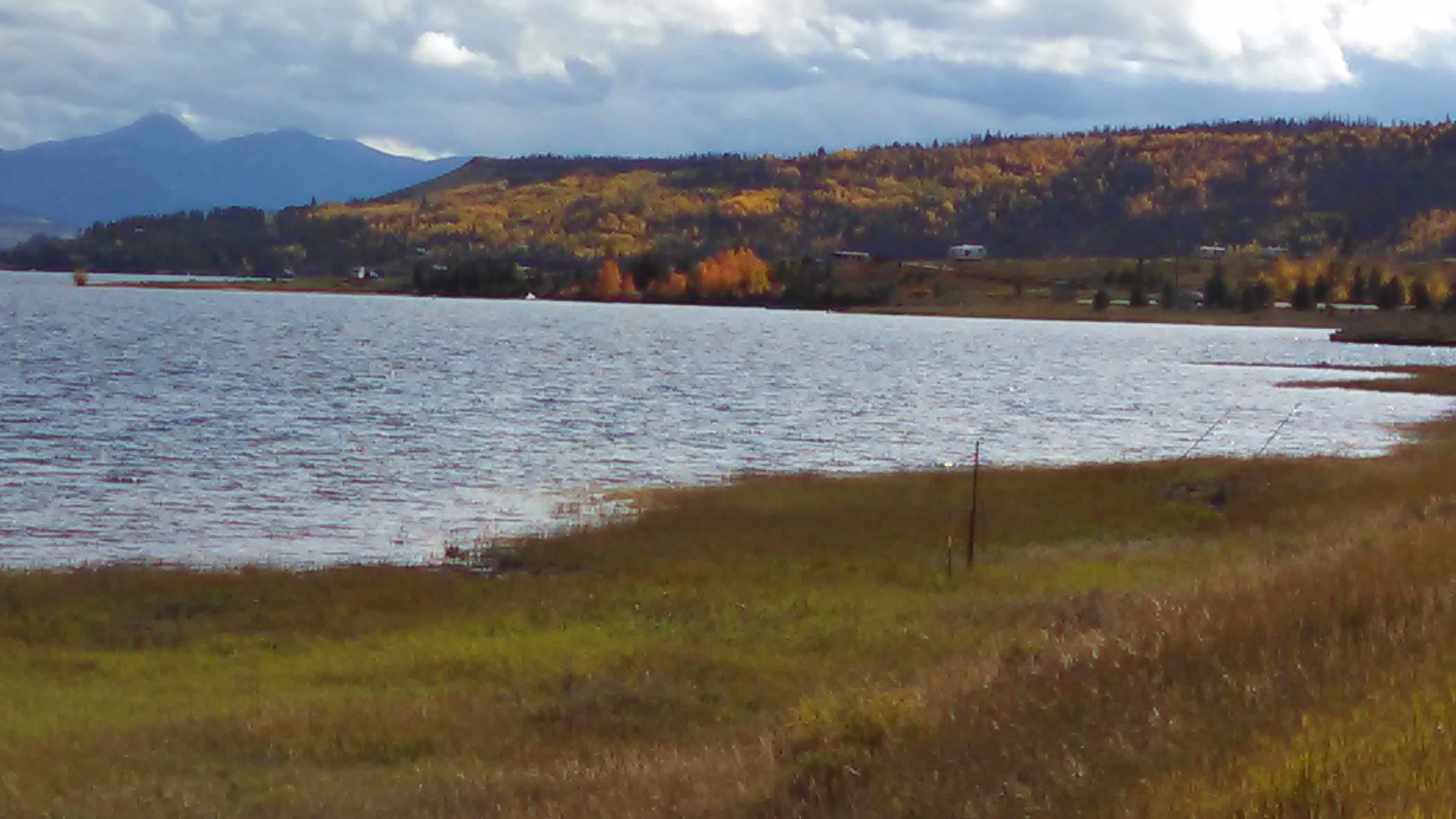 Lake Granby in fall